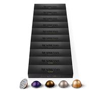 Nespresso Vertuo Top Selection Assortment of 100 Capsules - 20x Voltesso, 20x Altissio, 20x Chiaro, 20x Arondio, 20x Melozio