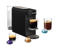 Nespresso Vertuo Up by Krups, Coffee Pod Machine with Precision Brewing, Fast Heat-Up, Compact Design, Adjustable Water Tank, Espresso, Lungo, Americano, Latte and Ice Coffee, Black (XN9408G0)