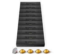 Nespresso Vertuo Voltesso 100 Coffee Capsules Intensity 4 for Espresso 40 ml (10 Packs of 10)
