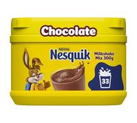Nesquik Chocolate Flavoured Milkshake Powder, with Vitamin C & D, 300g Tub (Pack of 1)