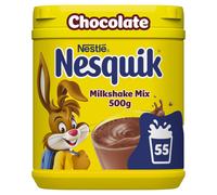 Nesquik Chocolate Flavoured Milkshake Powder, with Vitamin D, 500g Tub (Pack of 1)