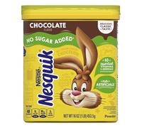 Nestle, Chocolate Flavor, No Sugar Added, 16 oz (453 g) - Nesquik - UK Seller