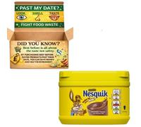 Nesquikk Chocolate Flavoured Milk Drink Powder With Added Vitamins Case Deal 10 x 300g Best Before 02/11/2025 Chocolate Beverage Mix for Hot or Cold Milk