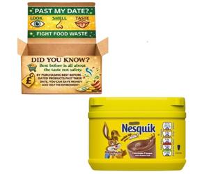 Nesquikk Chocolate Flavoured Milk Drink Powder With Added Vitamins Case Deal 10 x 300g Best Before 02/11/2025 Chocolate Beverage Mix for Hot or Cold Milk