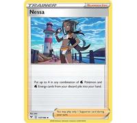 Nessa 157/185 Uncommon Pokemon Card (SWSH04 Vivid Voltage) + 1x TitanCards® Toploader
