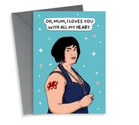 Nessa Mother's Day Card - Gavin & Stacy Nessa - I Love You With All My Heart