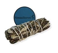 NESSASTORES - White Sage + Yerba Santa Smudge Stick Incense 4" Bundle #JC-152 (3 pcs)