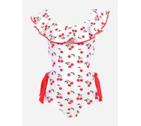Nessi Byrd Girls Jenny Swimsuit in Red - Red - 6 Yrs