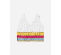 Nessi Byrd Girls Lavera Crop Top in White - White - 8 Yrs