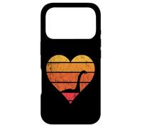 Nessie Heart Retro Vintage Sunset Monsters from Loch Ness Case for iPhone 17 Pro