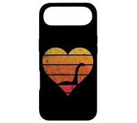 Nessie Heart Retro Vintage Sunset Monsters from Loch Ness Case for iPhone Air