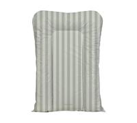 Nest Changing Mat by Mama Shack - Baby Changing Mat with Raised Sides - Waterproof - Fits Most Baby Changing Tables - 67 x 46 cm (Candy Stripe Sage)