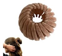 Nest Hair Clip - Velvet Bird Nest Magic Hair Clip | Strong Ponytail Holder | Hair Nest | Hair Accessories for Women | Three Rows of Teeth Styling Supplies for Making Ponytail and Bun