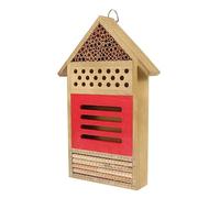Nest House Bee Watering Station Beekeeping Water Feeder Insect Hotels Butterfly for Garden Bee Hotels Bee Top Feeder Hedgehog Wooden