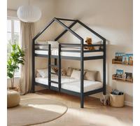 Nest House Bunk Bed Flair Grey EU Single