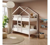 Flair Furniture Flair Nest House Bunk Bed White