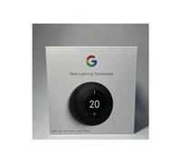 NEST Learning Thermostat - 3rd Generation, Black, Black