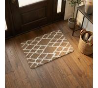 Nest & Nibble Beige Indoor Door Mat 50 x 80 cm - Non-Slip Washable Entrance Rug Soft Absorbent Floor Mat for Front & Back Door, Kitchen, Bedroom, Office, Entryway | Inside Home Essentials Carpet
