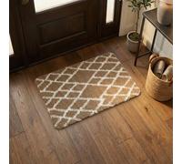 Nest & Nibble Beige Indoor Door Mat 60 x 90 cm - Non-Slip Washable Entrance Rug Soft Absorbent Floor Mat for Front & Back Door, Kitchen, Bedroom, Office, Entryway | Inside Home Essentials Carpet