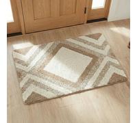 Nest & Nibble Beige Indoor Door Mat 60 x 90 cm - Non-Slip Washable Entrance Rug Soft & Ultra-Absorbent Floor Mat for Front and Back Door, Bedroom, Office, Entryway | Inside Home Essentials Carpet