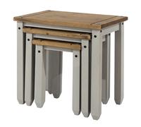 Core Products Halea Nest of Tables - Grey, Grey