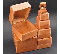 Nest of Boxes - Wooden Magic Tricks Vanished Object Appearing in the Box Mentalism Magic Stage Illusions Gimmicks Funny Props