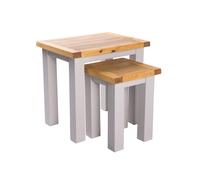 Argenta Set of 2 Nest of Tables - Grey
