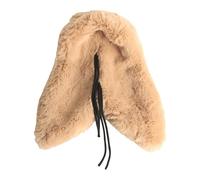 Nest Tent - Velvet Bird Cage | Creamy White Budgies Winter Shelter, Warm Bird Cage Accessory, Effective Heat Loss Prevention Compartment Comfortable Hiding Place for Small Birds