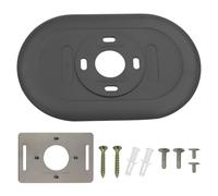 Nest Thermostat Trim kit,Nest Thermostat Wall Plate for Google Nest Thermostat-Programmable WiFi Thermostat Accessory (Charcoal)