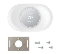 Nest Thermostat Wall Plate Nest Wall Thermostat Trim Kit Compatible with Google Programmable WiFi Thermostat GA01837-US - White