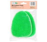 Nest Zest Handy Mop Replacement Microfibre Pads 2 PACK. Ultra soft, absorbent, multi-surface and scratch free. For use with the HandyMop. Pack of 2.