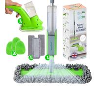 Nest Zest Spray Mop Bundle Set - HandyMop & SprayMop with 6 Microfibre Cleaning Pads - Surface & Floor Mop for Easy Cleaning of Kitchen, Bathroom & Living Room Areas