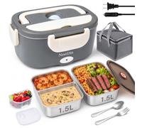 NestDin Electric Lunch Box 80W, Heated Food Warmer