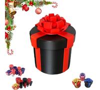 Nested Gift Boxes, Annoying Nested Screw Box, 3D Printed Funny Gag Gifts Prank Case, 10 Layers Reusable Money Puzzle Prank Gift Box for Cash & Surprises, For Birthday Christmas Fun Party Game