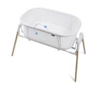 Nested Glide N Go, bedside crib, cradle, rocker, travel cot with mattress and carry bag