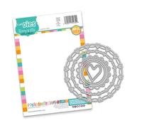 Nested Heart Dies Craft, Card Making Cutter Dies - wh