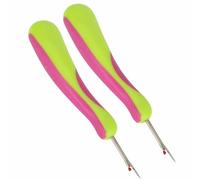 Nesthetics 2PCS Seam Rippers Handy Stitch Unpicker Sharp Sewing Seam Thread Remover with Ergonomic Handles for Sewing Crafting Removing Threads