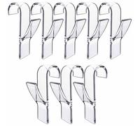 Nesthetics 8 Pcs Towel Radiator Brackets Hooks, Towel Rail Radiator Hooks, Radiator Hanger,Round All Standard Radiators, Removable