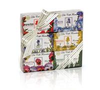 Nesti-Dante-Firenze Soap-and-shower-gel SetsDei Colli Fiorentini Soap Set 1 x Poppy Soap 150 g + 1 x Sensual Iris Soap 150 g + 1 x Lavender Soap 150 g + 1 x Broom Soap 150 g + 1 x Sweet Violetta Soap 