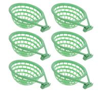 Nesting Bowl for Quails, 6 Piece Cage Hatching Bowl Set | Bird Nest Containers, Conjour Parakeet, Canary, Cockatiel, Parrot Lovebird, Chicken, Pigeon, Quail