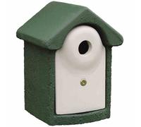Nesting Box Ø 32mm, Green Holzbeton Bird House 30cm, for Many Species New