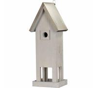Nesting Box Bird House Bruthaus Incubator Luke With Feeding Einflugloch 32 MM