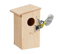 Nesting box Bird Shelter Lightweight Eco-Friendly Bird Nesting Box Hinged Panel