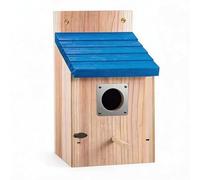 Nesting Box for Wild Birds, Nesting Boxes for Birds for Outdoors, Weatherproof, Hanging Bird House, Small Nest Robber Safe, Nesting Box