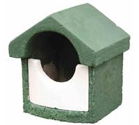 Nesting Box Halbhöhlenbrüter Green Holzbeton Bird Incubator 24cm Various Arten