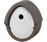 Nesting Box Incubator Bird Protection Holzbeton Oval 29×25×25 CM With Mount