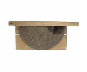 Nesting Box Mehlschwalbe Cancun Holzbeton Incubator Bird House to the Hang Grey