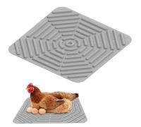 Nesting Box Pad - Chicken Nesting Box Pad - Silicone Coop Mat for Laying Eggs | Slip, Easy to Clean | Keeps the Nesting Clean and Comfortable | Ideal for Backyard Chickens and G