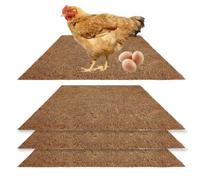 Nesting Box Pads for Chickens | Natural Washable | Chicken Nesting Box Pads | for Brooding Laying, Livestock Backyard Garden Farm Barn Pasture