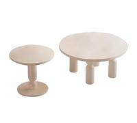 Nesting Coffee Table Set of 2, Modern Center Tables for Living Room or Office, Stylish Design for Home Decor and Versatile Use
